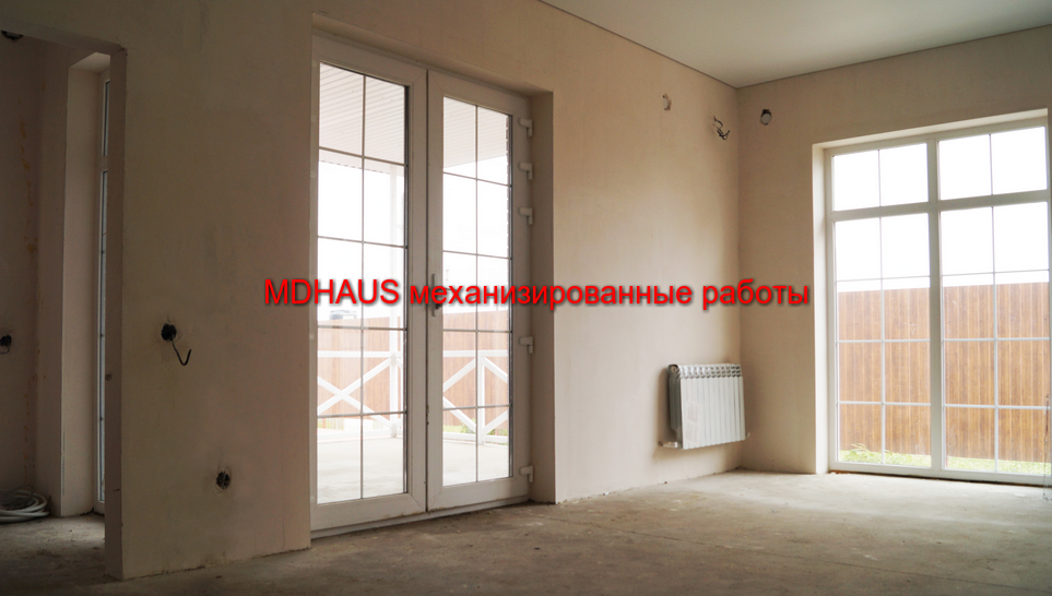 механизированная штуатурка