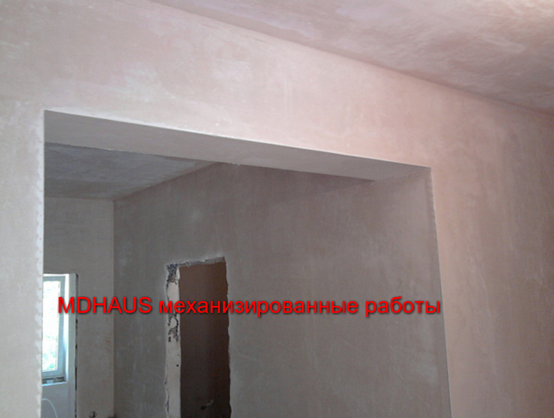 механизированная штуатурка